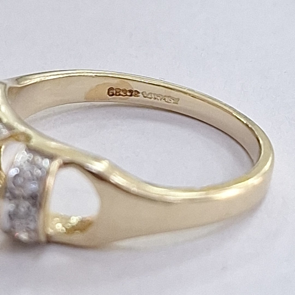 ANILLO ORO 14 K 3.5 GRMS (SEMINUEVO)