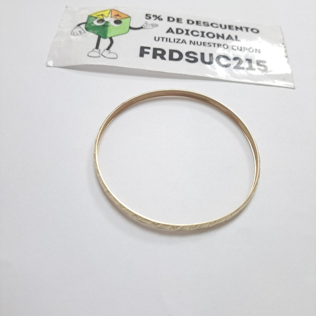 PULSERA RIGIDA ORO 10 K 4,00 GRMS (SEMINUEVO)