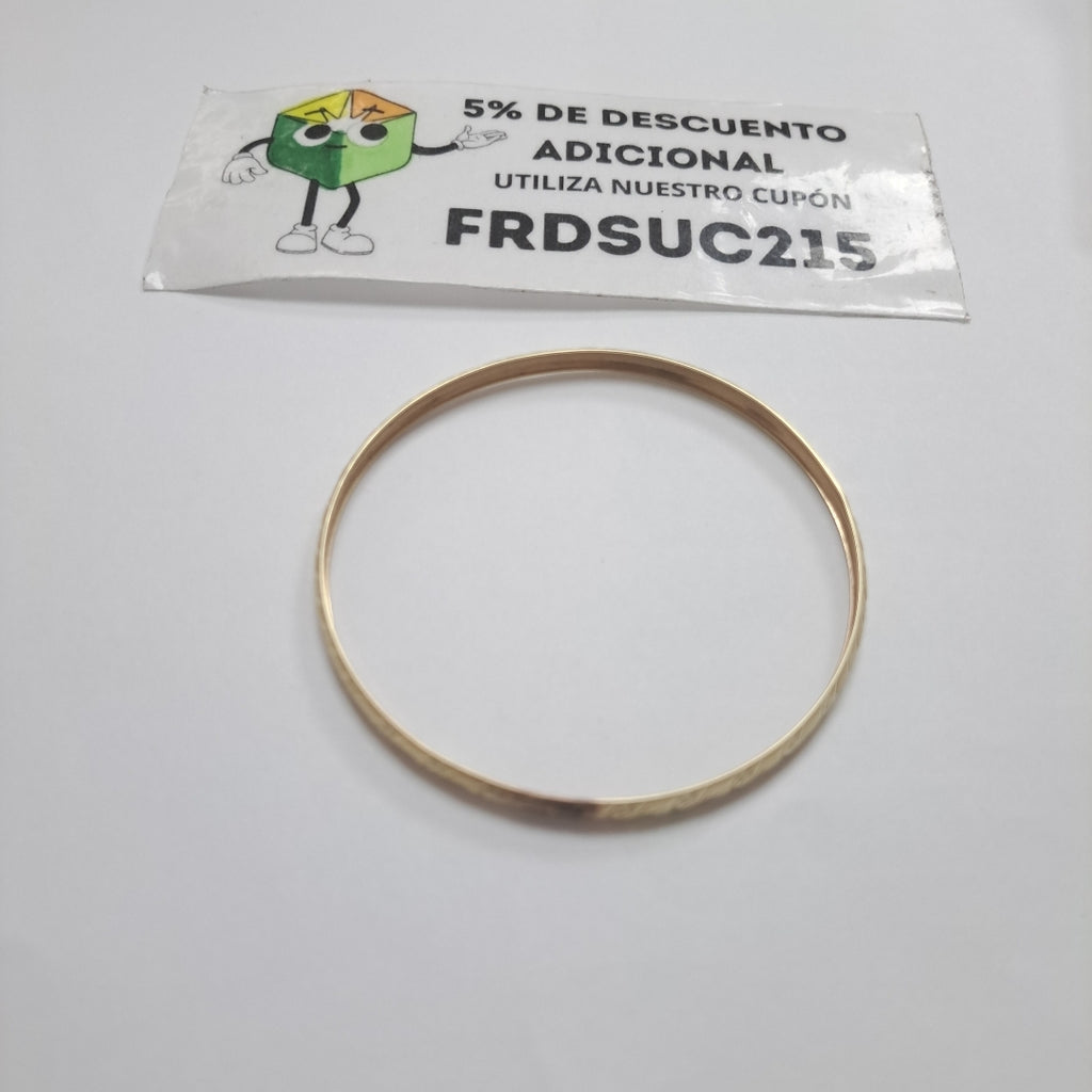 PULSERA RIGIDA ORO 10 K 4,10 GRMS (SEMINUEVO)