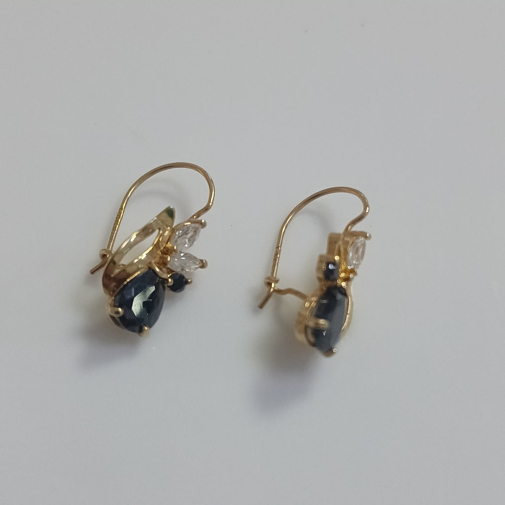 ARETES PAR ORO 10 K 1.7 GRMS (SEMINUEVO)