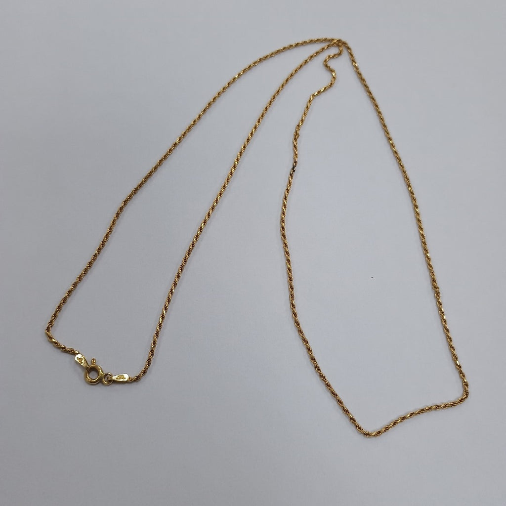 CADENA ORO 14 K 4.5 GRMS (SEMINUEVO)
