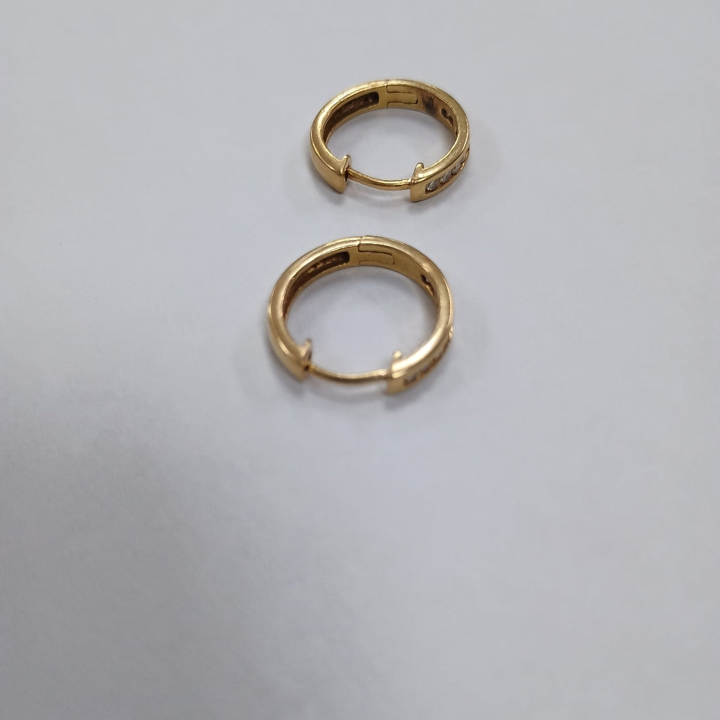 ARRACADAS PAR ORO 14 K 3.1 GRMS (SEMINUEVO)