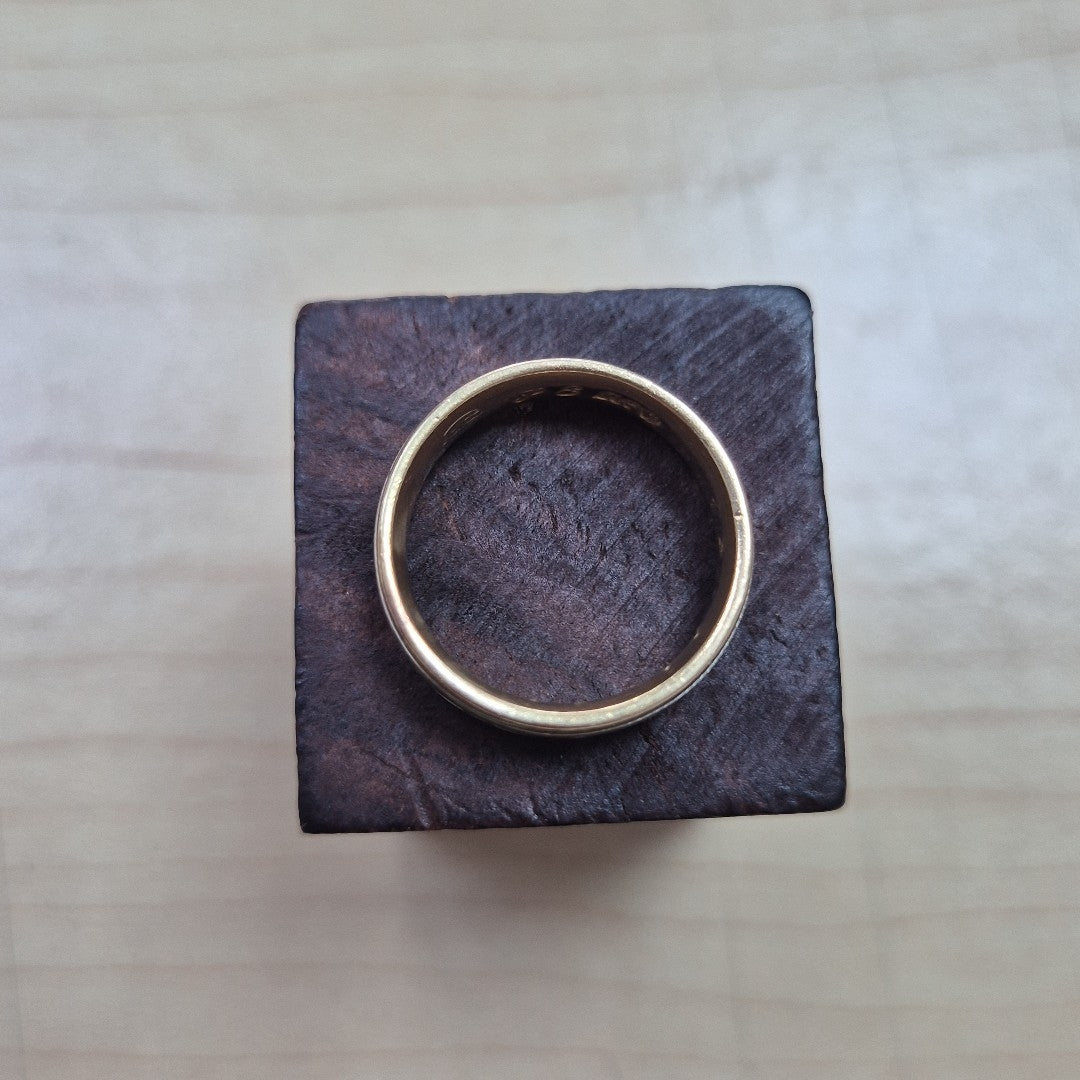ARGOLLA ORO 14 K 3.2 GRMS (SEMINUEVO)