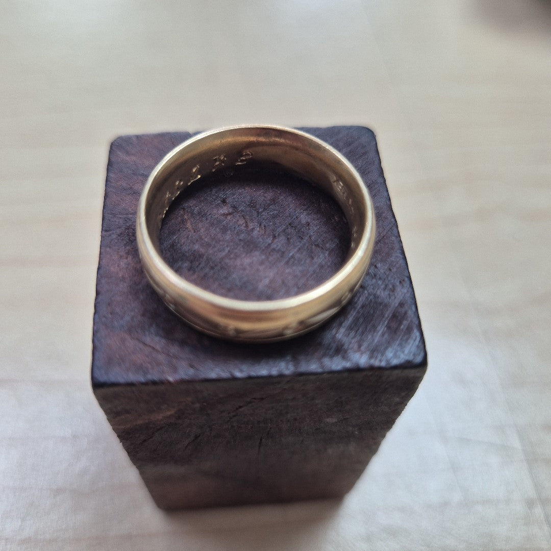 ARGOLLA ORO 14 K 4 GRMS (SEMINUEVO)