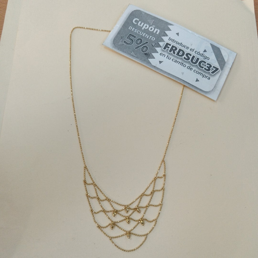 GARGANTILLA ORO 14 K 5.5 GRMS (SEMINUEVO)