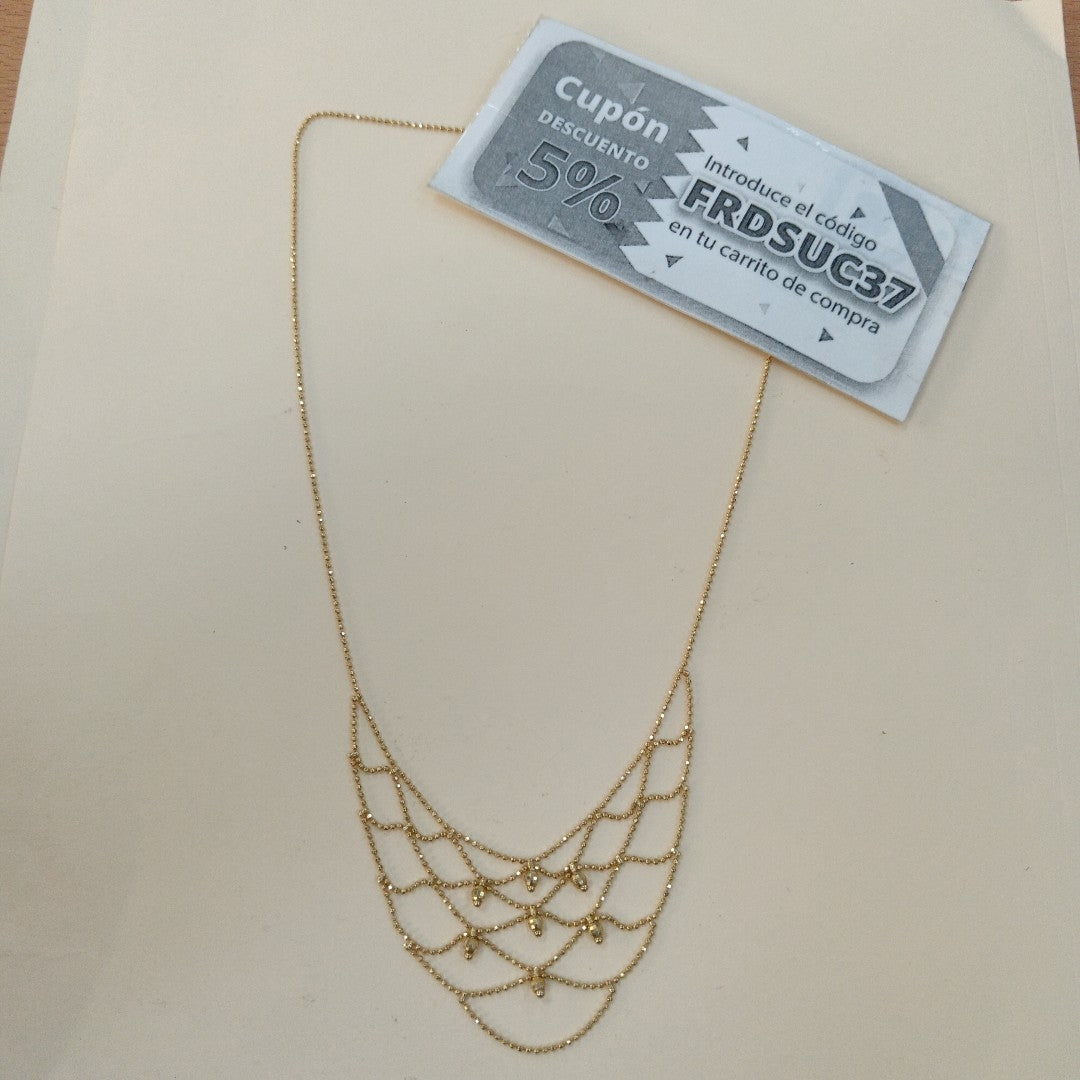 GARGANTILLA ORO 14 K 5.5 GRMS (SEMINUEVO)