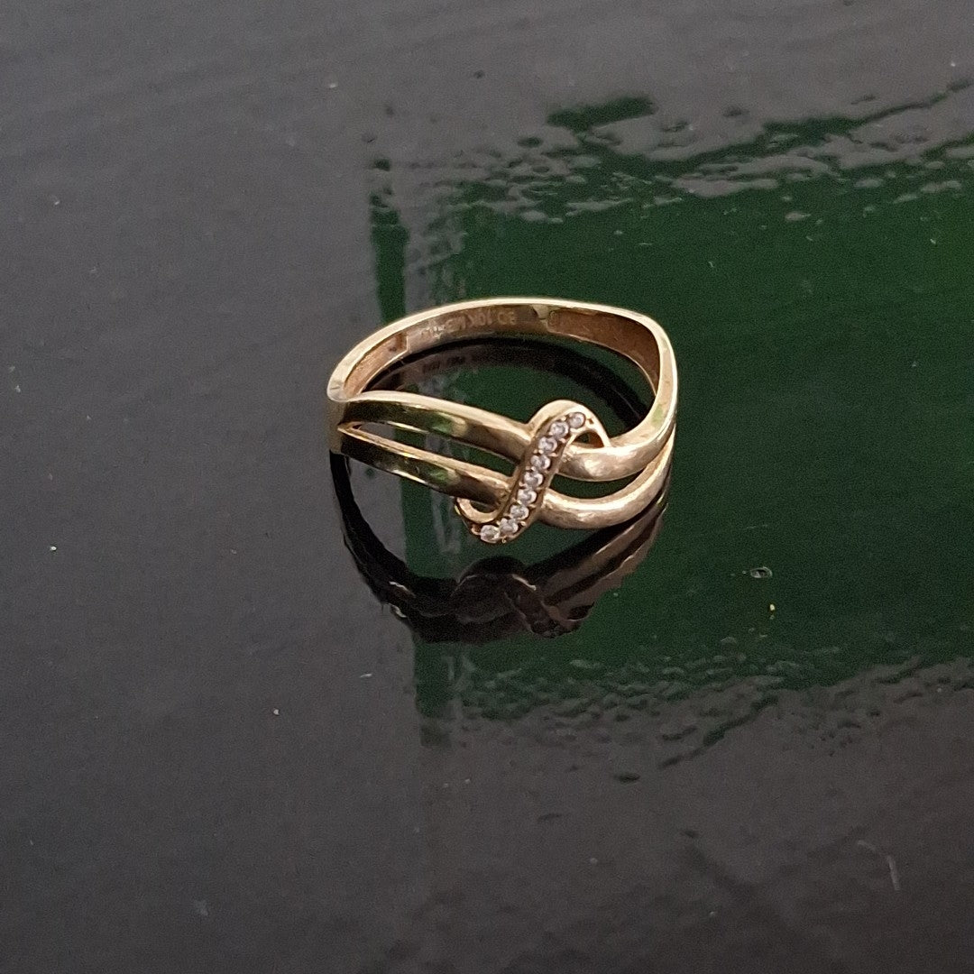 ANILLO ORO 10 K 1.6 GRMS (SEMINUEVO)