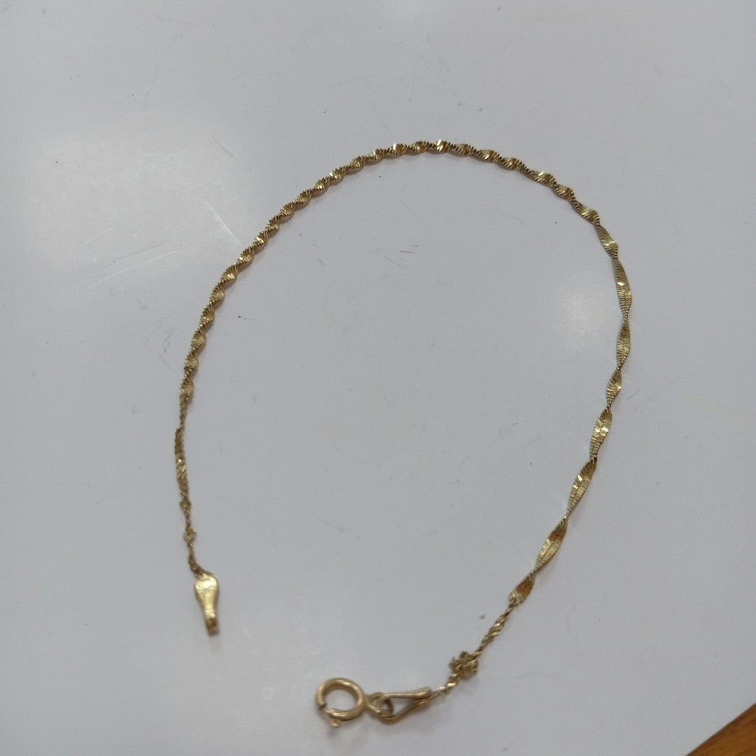 PULSERA ORO 14 K 1.5 GRMS (SEMINUEVO)