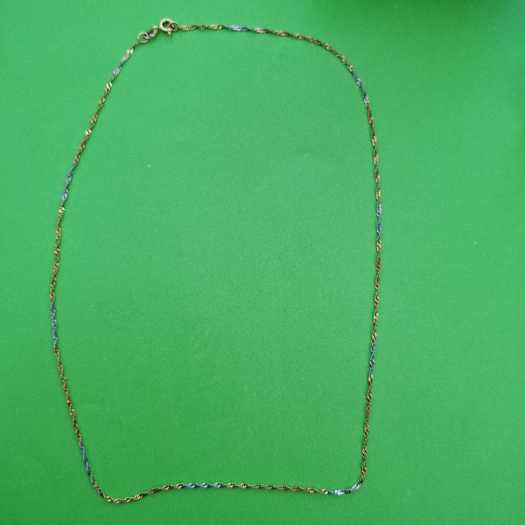 CADENA ORO 14 K 1,60 GRMS (SEMINUEVO)
