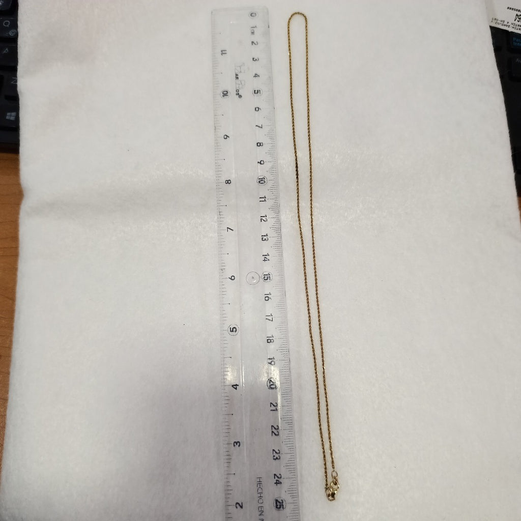 CADENA ORO 14 K 3.4 GRMS (SEMINUEVO)