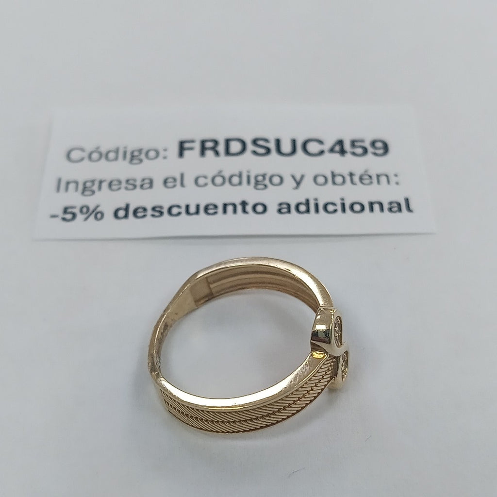 ANILLOS DAMA ORO 14K 2.9 (NUEVO)