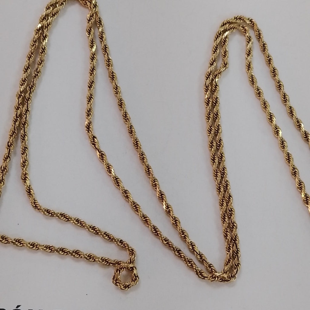 CADENA ORO 14 K 8,90 GRMS (SEMINUEVO)