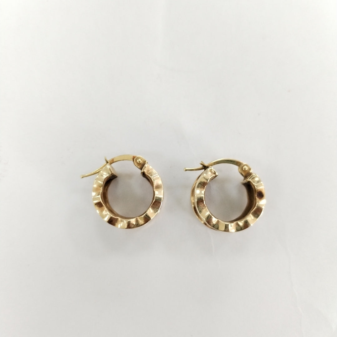 ARRACADAS PAR ORO 10 K 2.9 GRMS (SEMINUEVO)