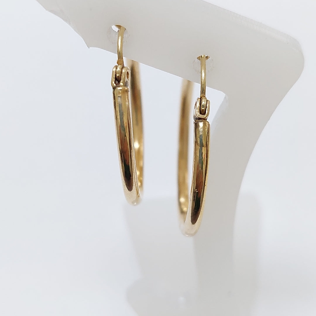 ARRACADAS PAR ORO 14 K 2 GRMS (SEMINUEVO)