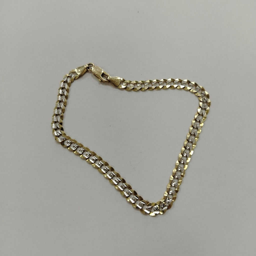 PULSERA ORO, RODIADO 10 K 5.6 GRMS (SEMINUEVO)