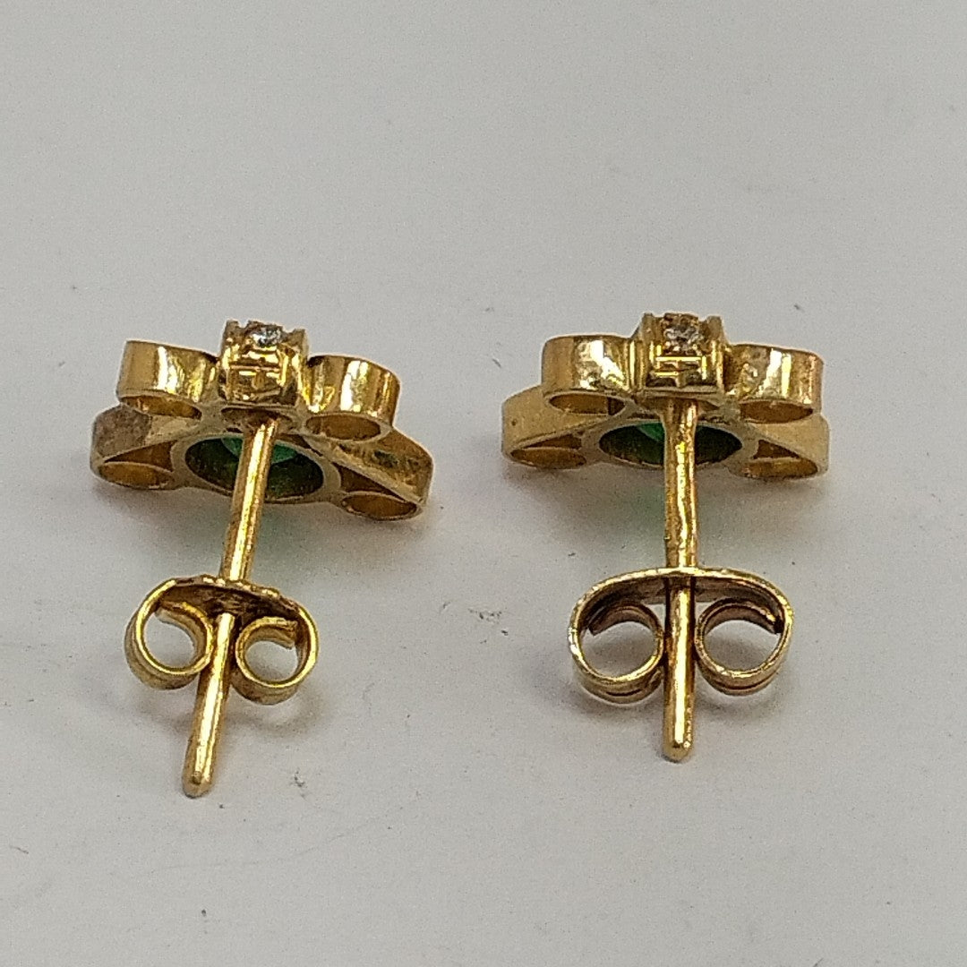 BROQUELES PAR ORO 18 K 3,20 GRMS (SEMINUEVO)