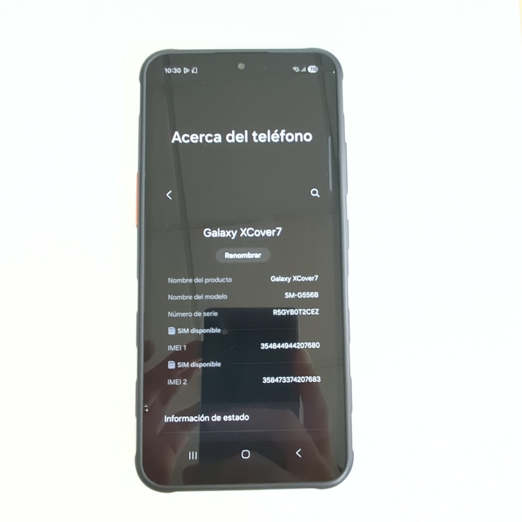 CELULAR SAMSUNG GALAXY XCOVER 7 SM-G556B (2024) 128 GB 6 GB RAM (SEMINUEVO)