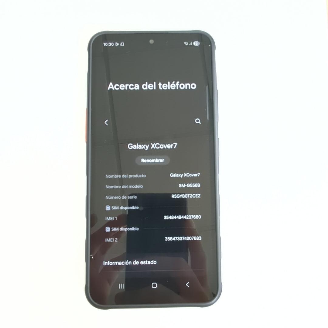 CELULAR SAMSUNG GALAXY XCOVER 7 SM-G556B (2024) 128 GB 6 GB RAM (SEMINUEVO)