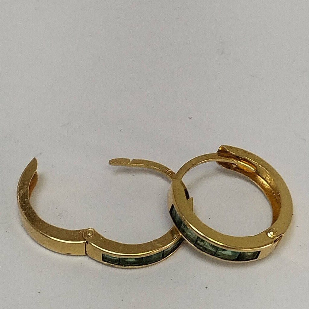 ARRACADAS PAR ORO 14 K 1.3 GRMS (SEMINUEVO)