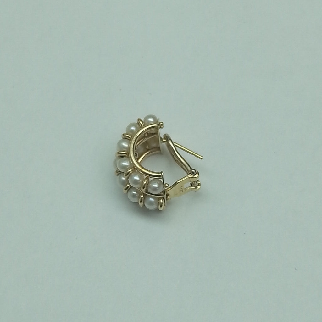 ARETES PAR ORO 14 K 8,90 GRMS (SEMINUEVO)