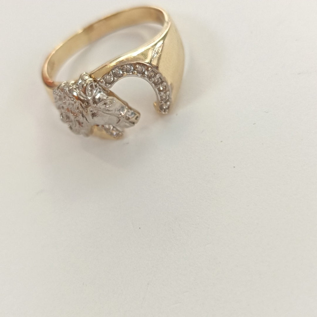 ANILLO ORO 14 K 8,50 GRMS (SEMINUEVO)