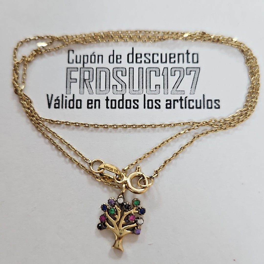 CADENA, DIJE ORO 10 K 1.9 GRMS (SEMINUEVO)