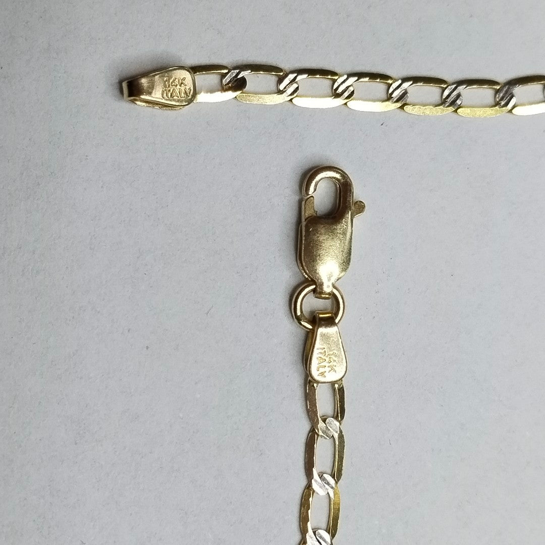 CADENA ORO, RODIADO 14 K 5.6 GRMS (SEMINUEVO)