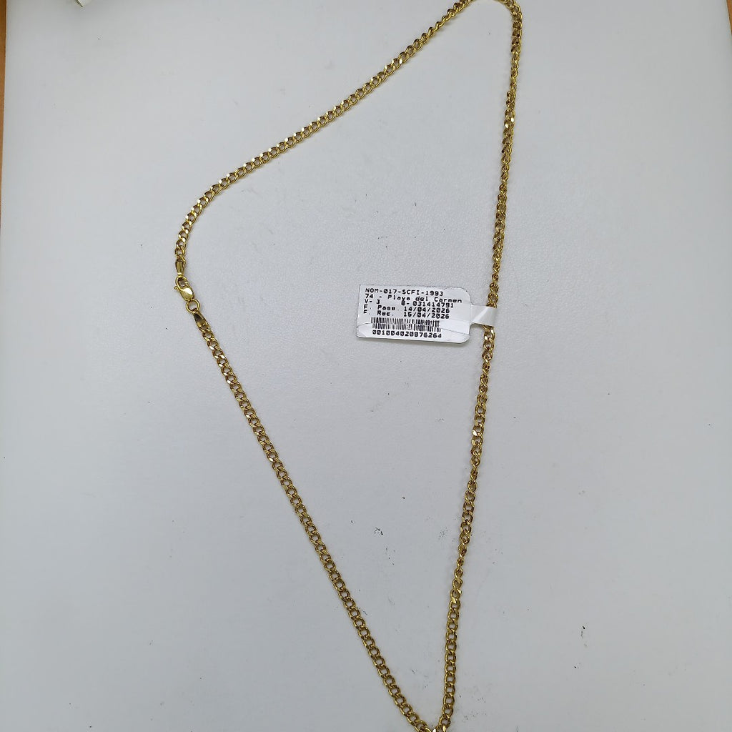 CADENA ORO 14 K 4.7 GRMS (SEMINUEVO)