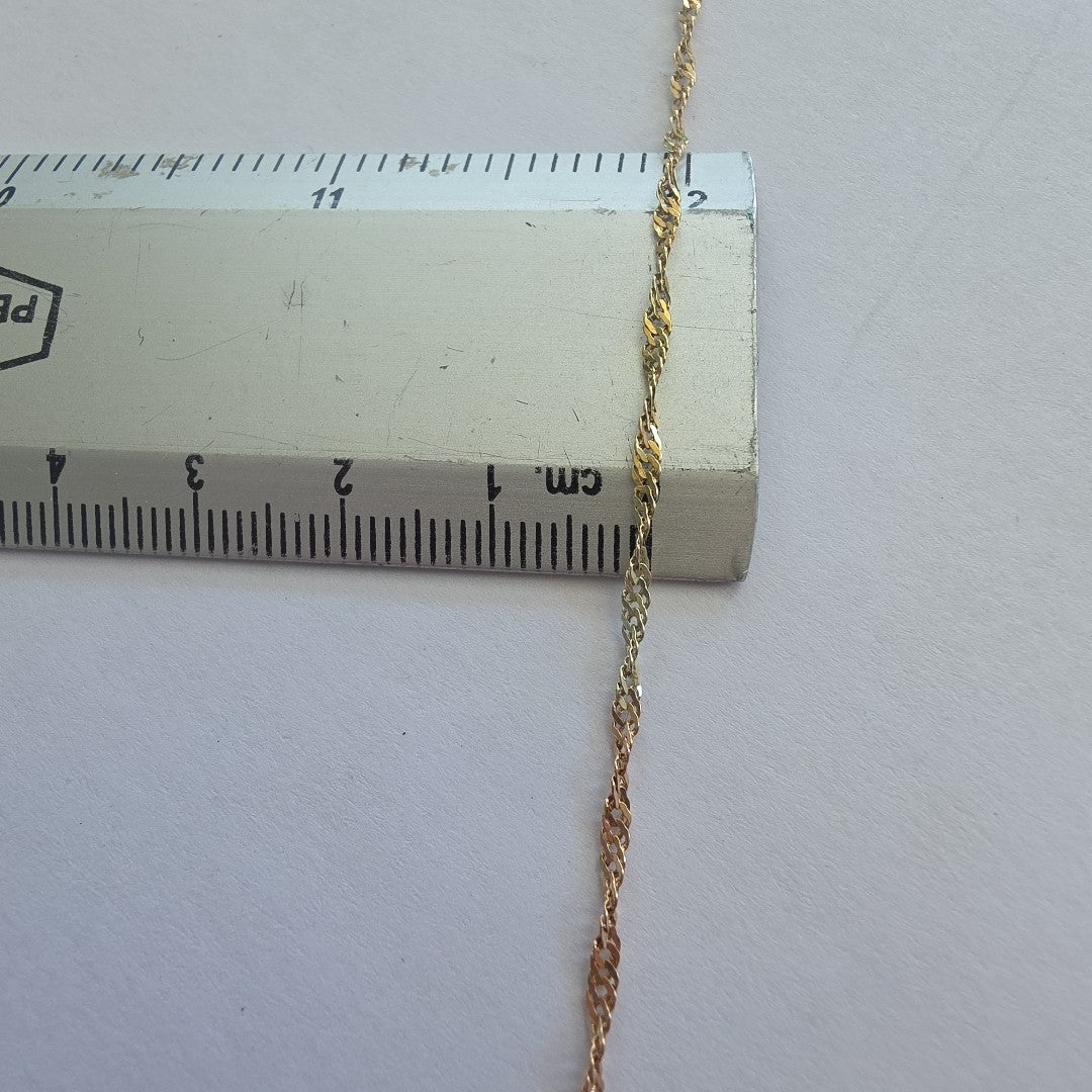 CADENA ORO 8 K 2.8 GRMS (SEMINUEVO)