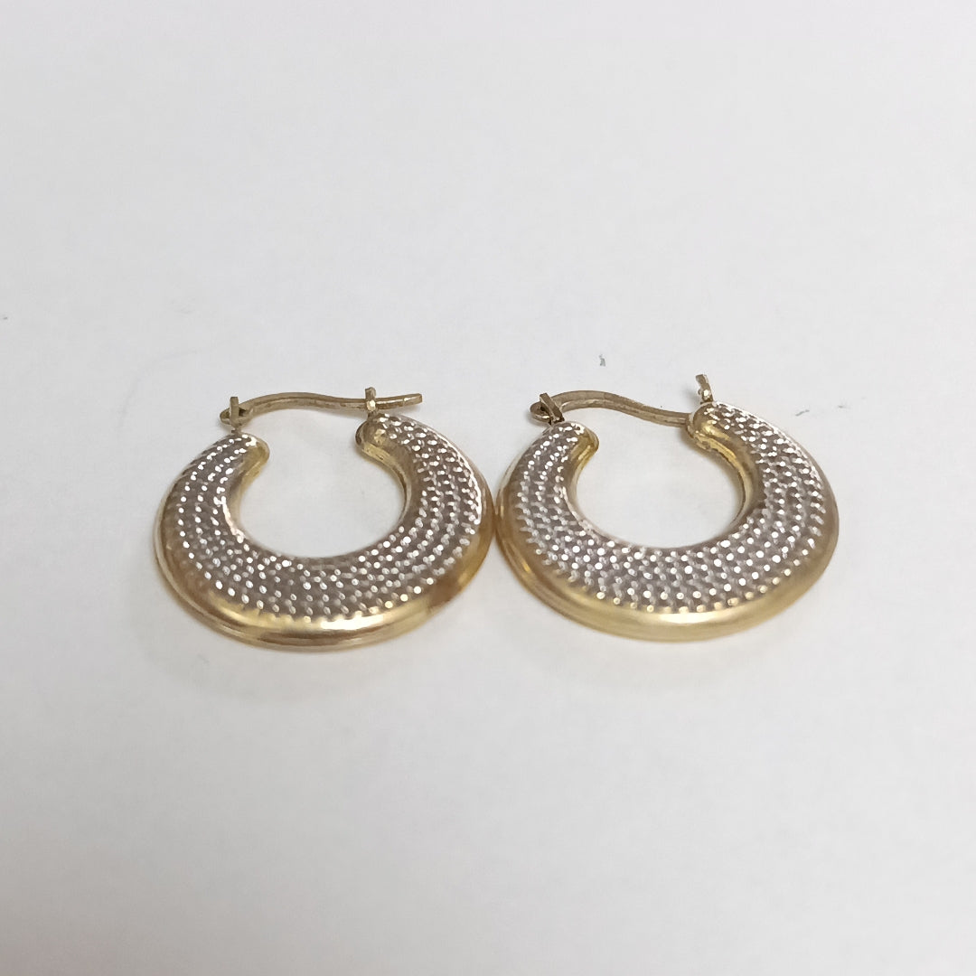 ARETES PAR ORO 10 K 2.7 GRMS (SEMINUEVO)