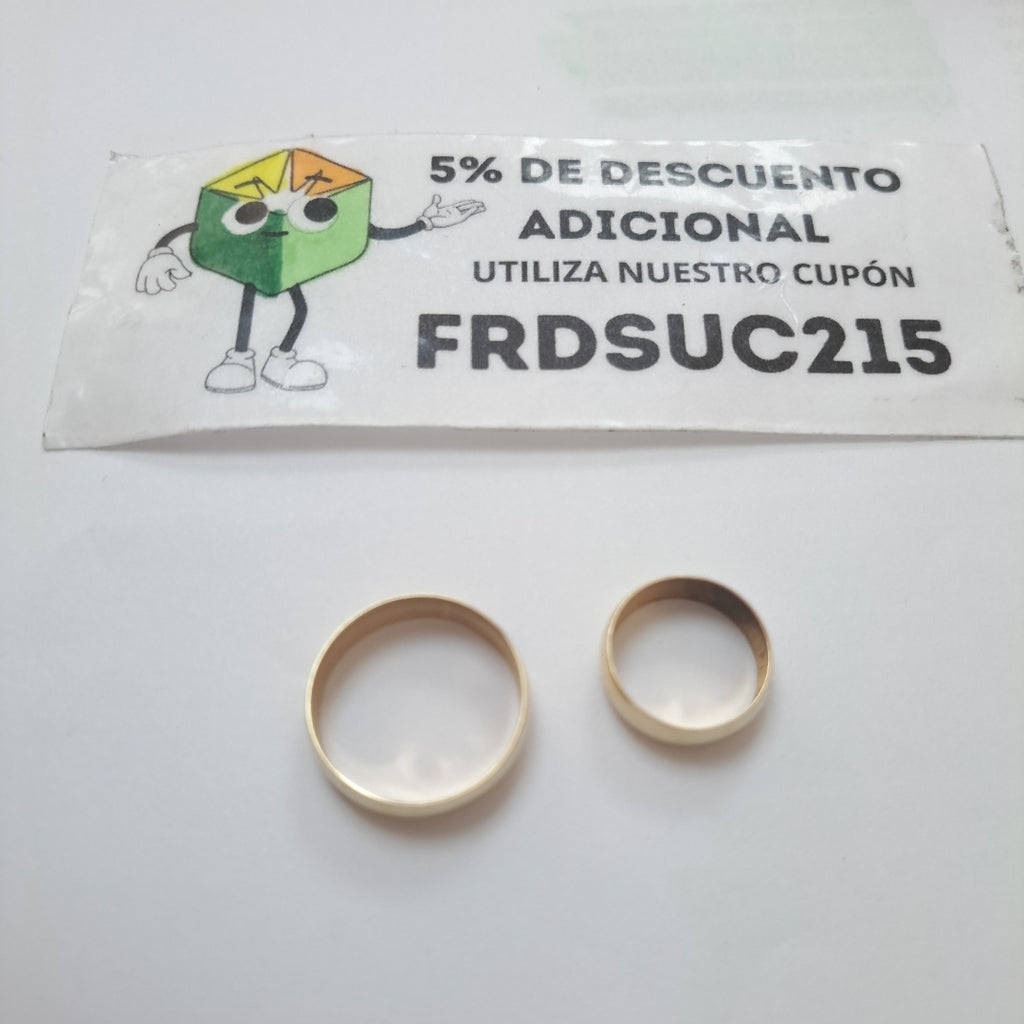 ARGOLLA ORO 10 K 3.8 GRMS (SEMINUEVO)