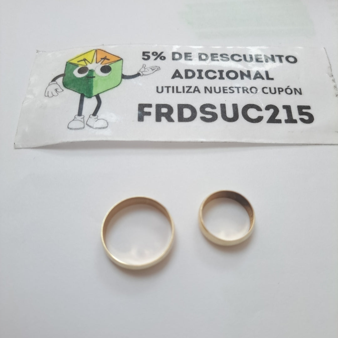ARGOLLA ORO 10 K 3.8 GRMS (SEMINUEVO)