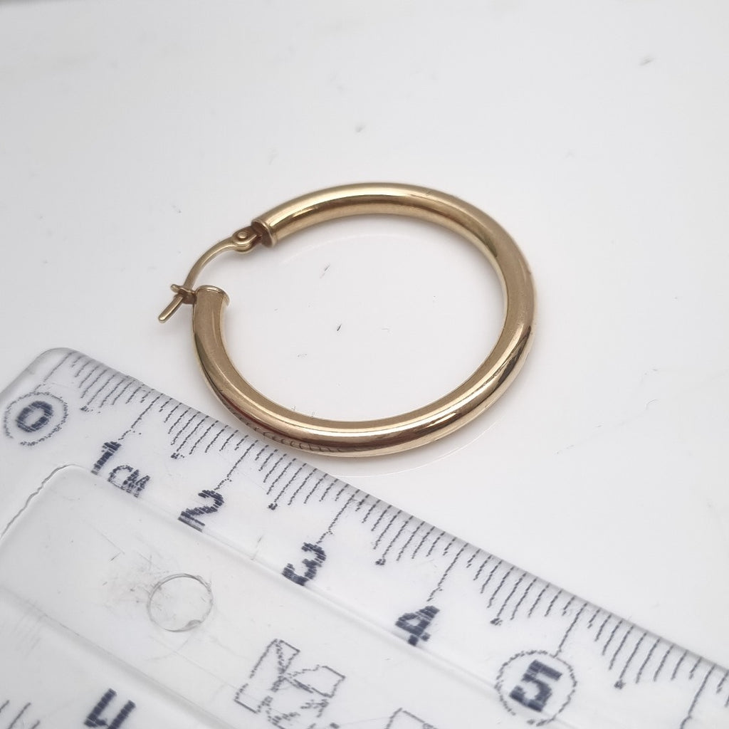 ARRACADAS PAR ORO 14 K 2.3 GRMS (SEMINUEVO)