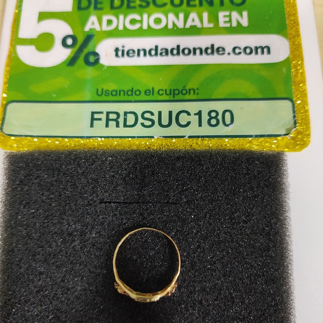 ANILLITO ORO COMBINADO 14 K 1.6 GRMS (SEMINUEVO)