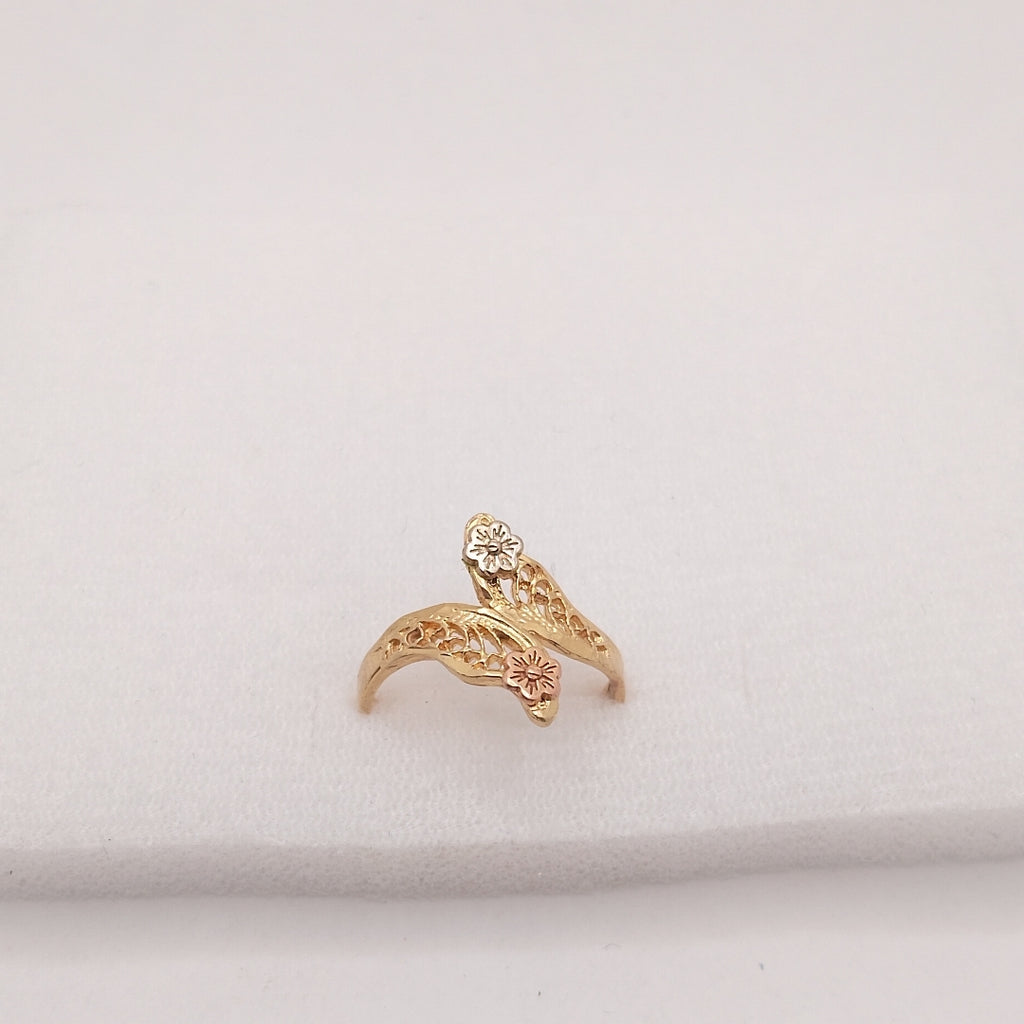 ANILLITO ORO,ORO COMBINADO 10 K 1,90 GRMS (SEMINUEVO)