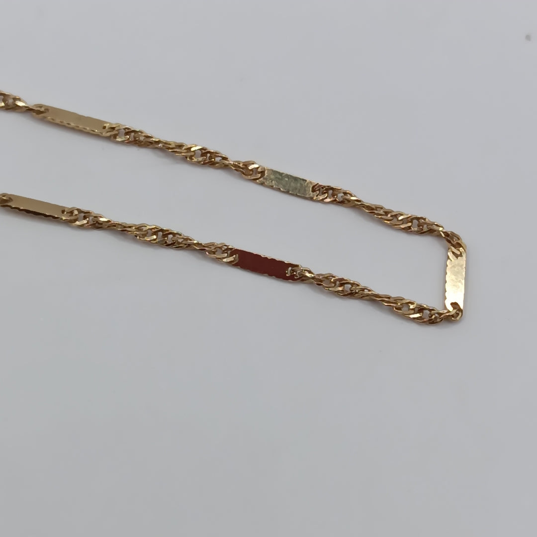 CADENA ORO 14 K 1.9 GRMS (SEMINUEVO)