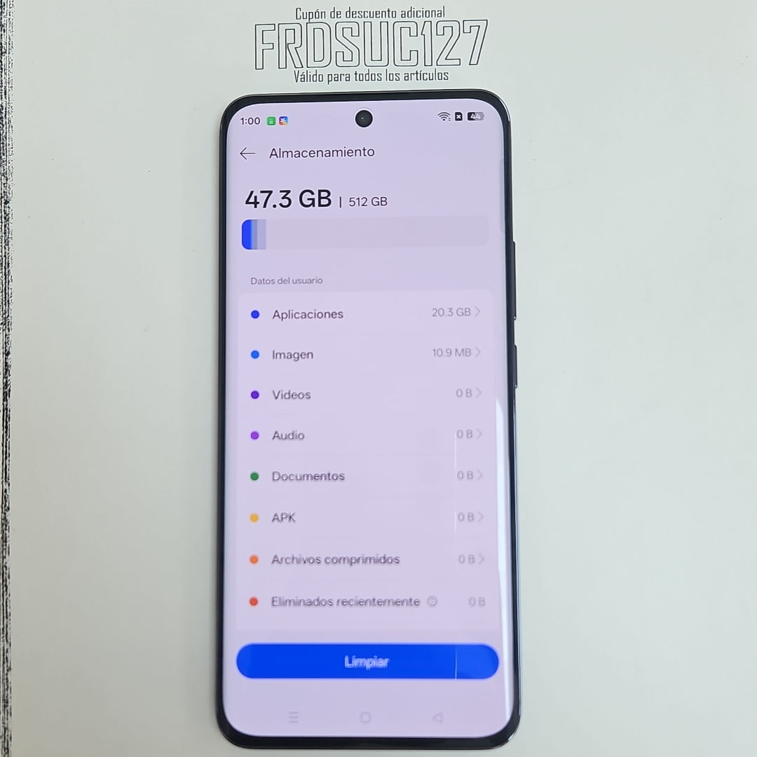 CELULAR OPPO RENO12 5G CPH2625 (2024) 512 GB 12 GB RAM (SEMINUEVO)