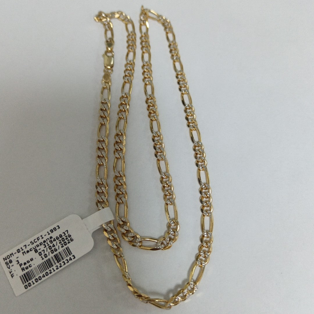 CADENA ORO,RODIADO 14 K 22,50 GRMS (SEMINUEVO)