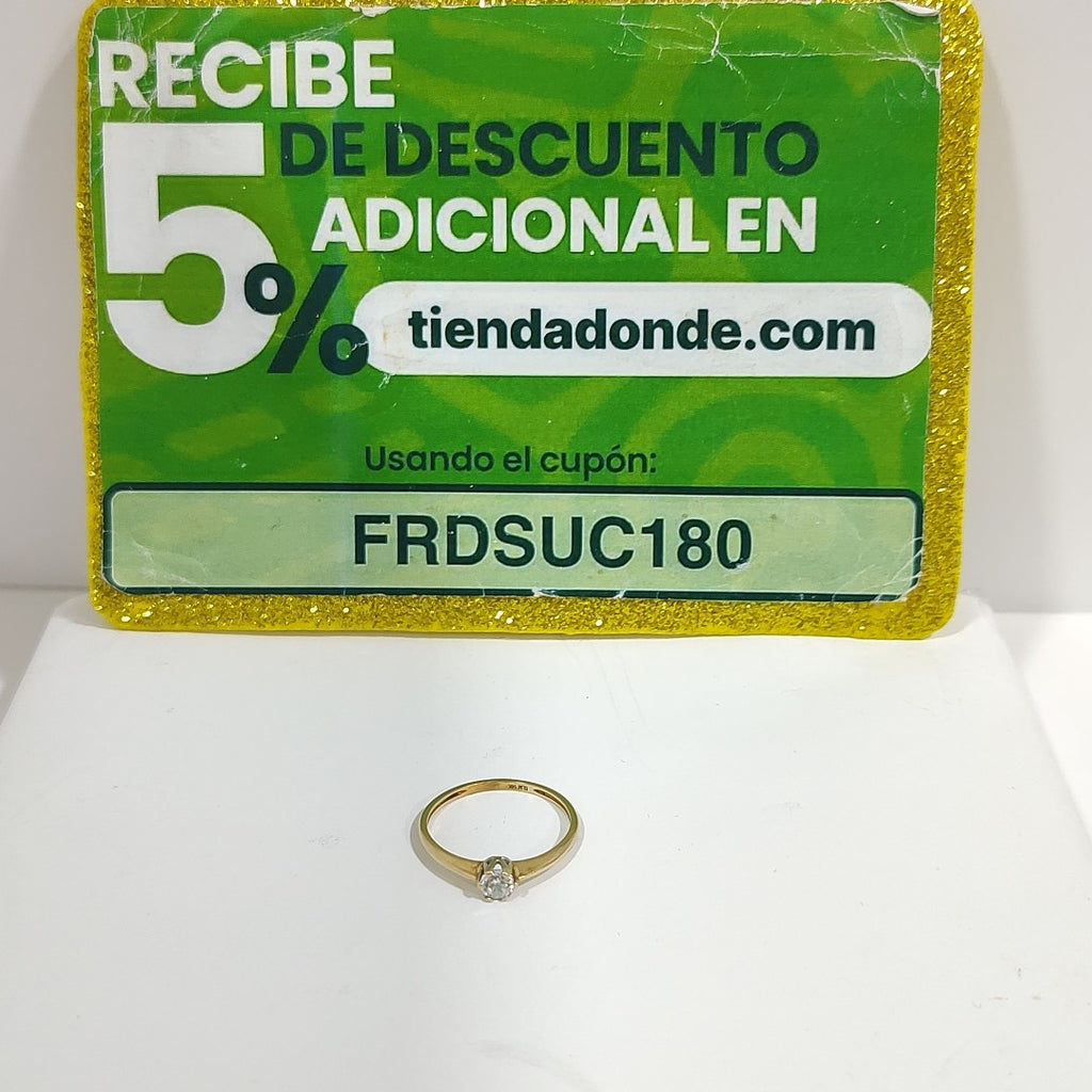 ARRACADAS PAR ORO 14 K 1 GRMS (SEMINUEVO)
