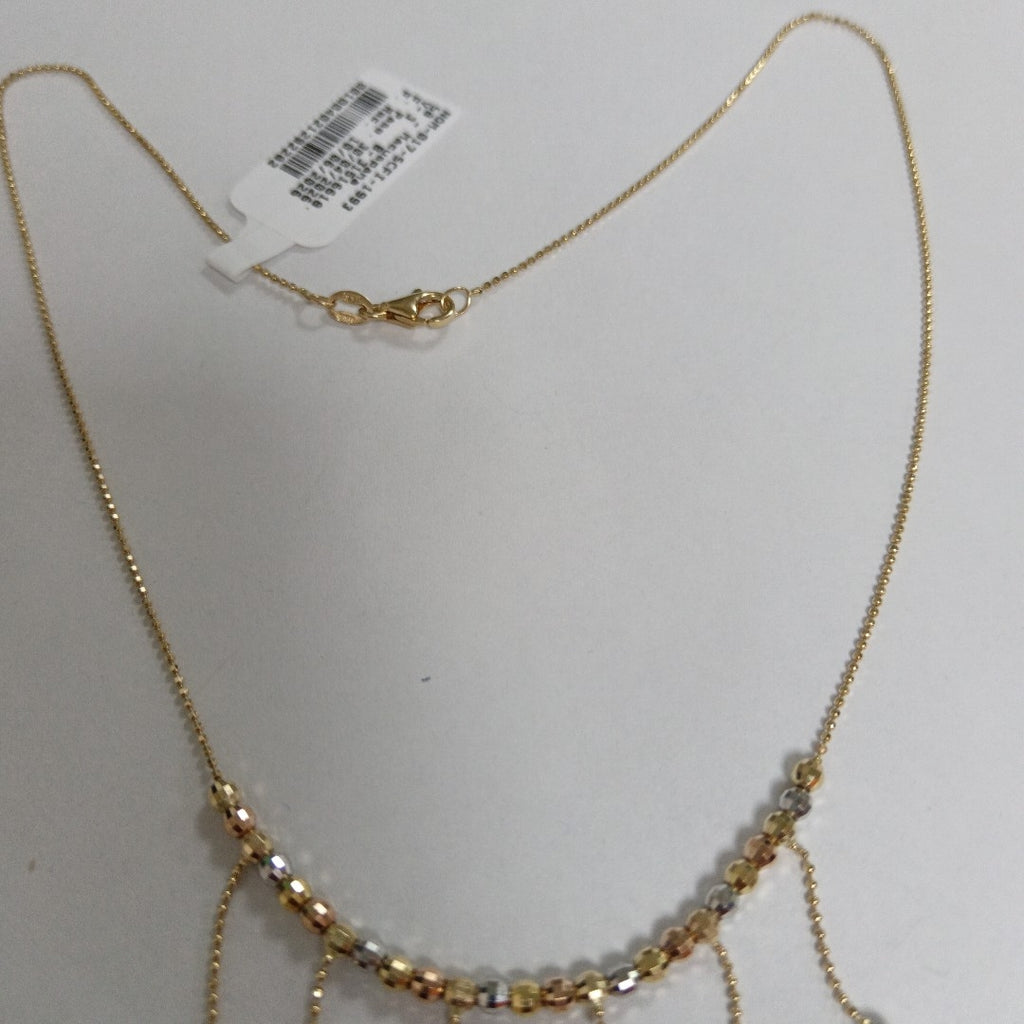 GARGANTILLA ORO COMBINADO 14 K 4,60 GRMS (SEMINUEVO)