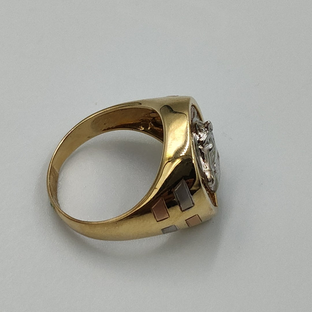 ANILLO ORO 10 K 8,10 GRMS (SEMINUEVO)