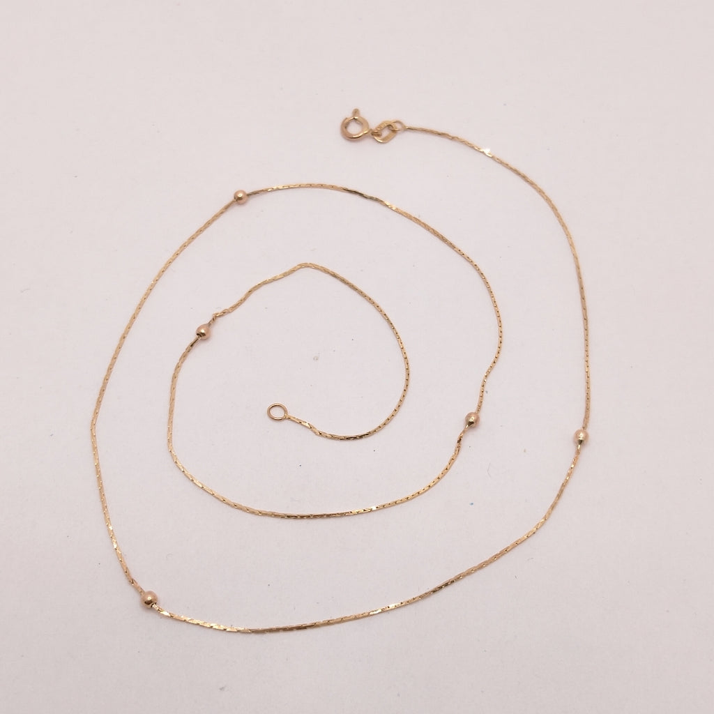 CADENA ORO 10 K 1,00 GRMS (SEMINUEVO)