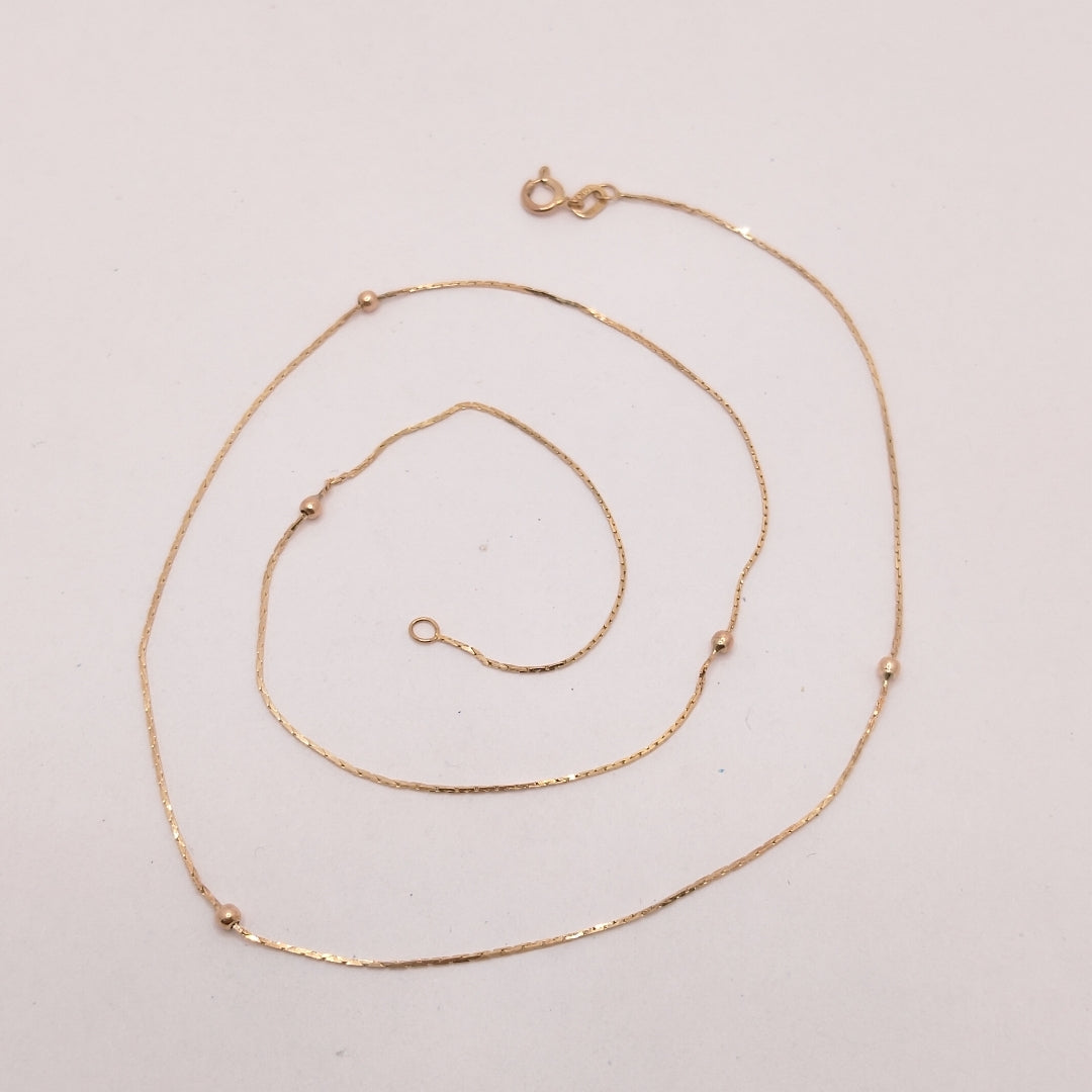 CADENA ORO 10 K 1,00 GRMS (SEMINUEVO)