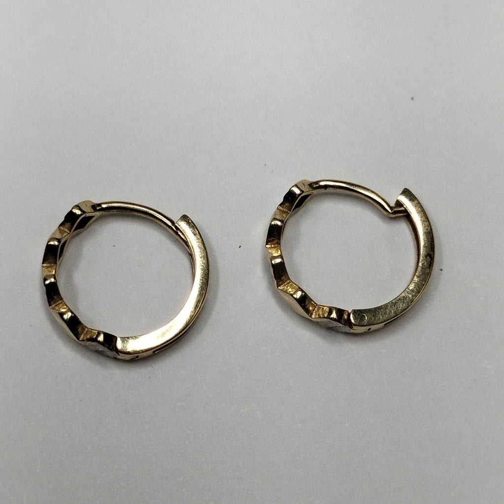 ARRACADAS PAR ORO 14 K 1.3 GRMS (SEMINUEVO)