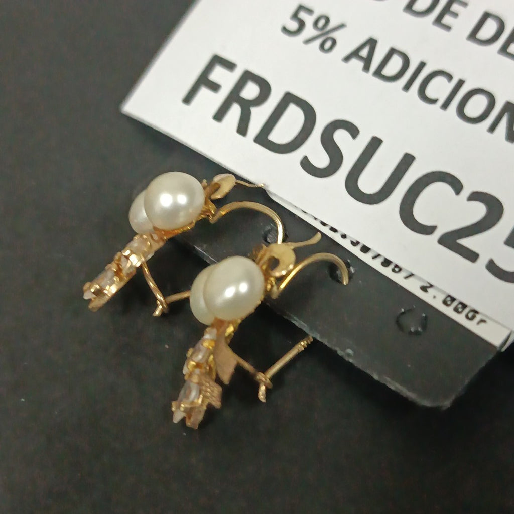ARETES PAR ORO 10 K 2,00 GRMS (SEMINUEVO)
