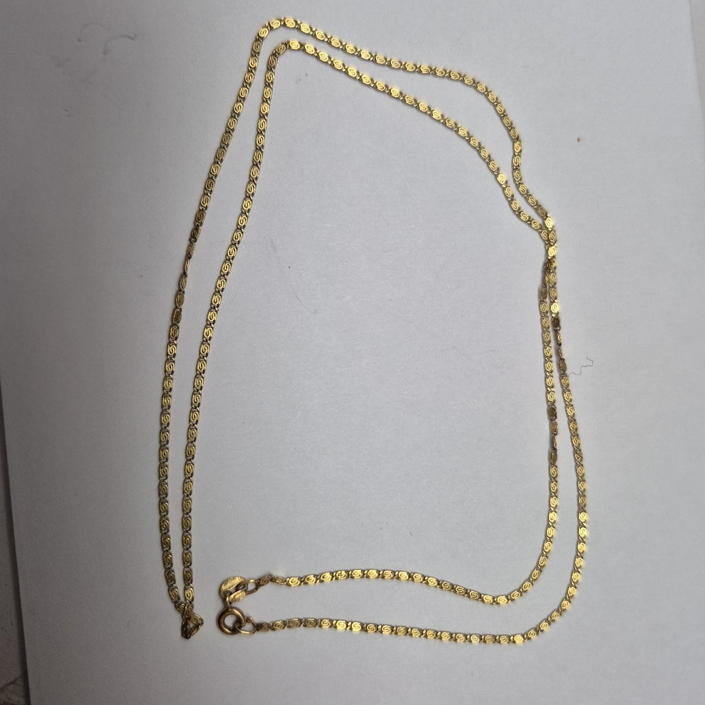 CADENA ORO 14 K 4.7 GRMS (SEMINUEVO)