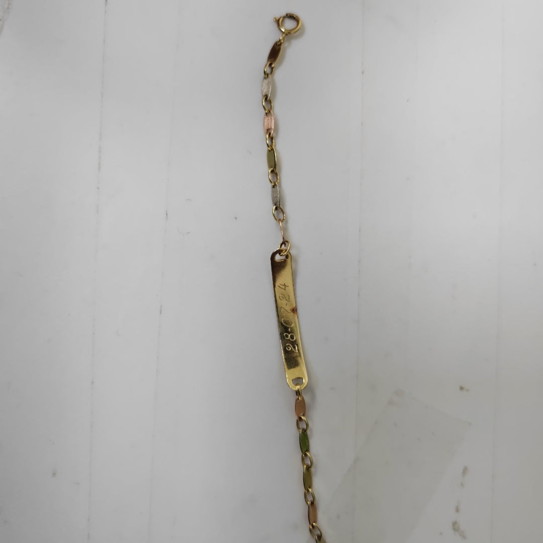 ESCLAVA ORO 14 K 1.8 GRMS (SEMINUEVO)