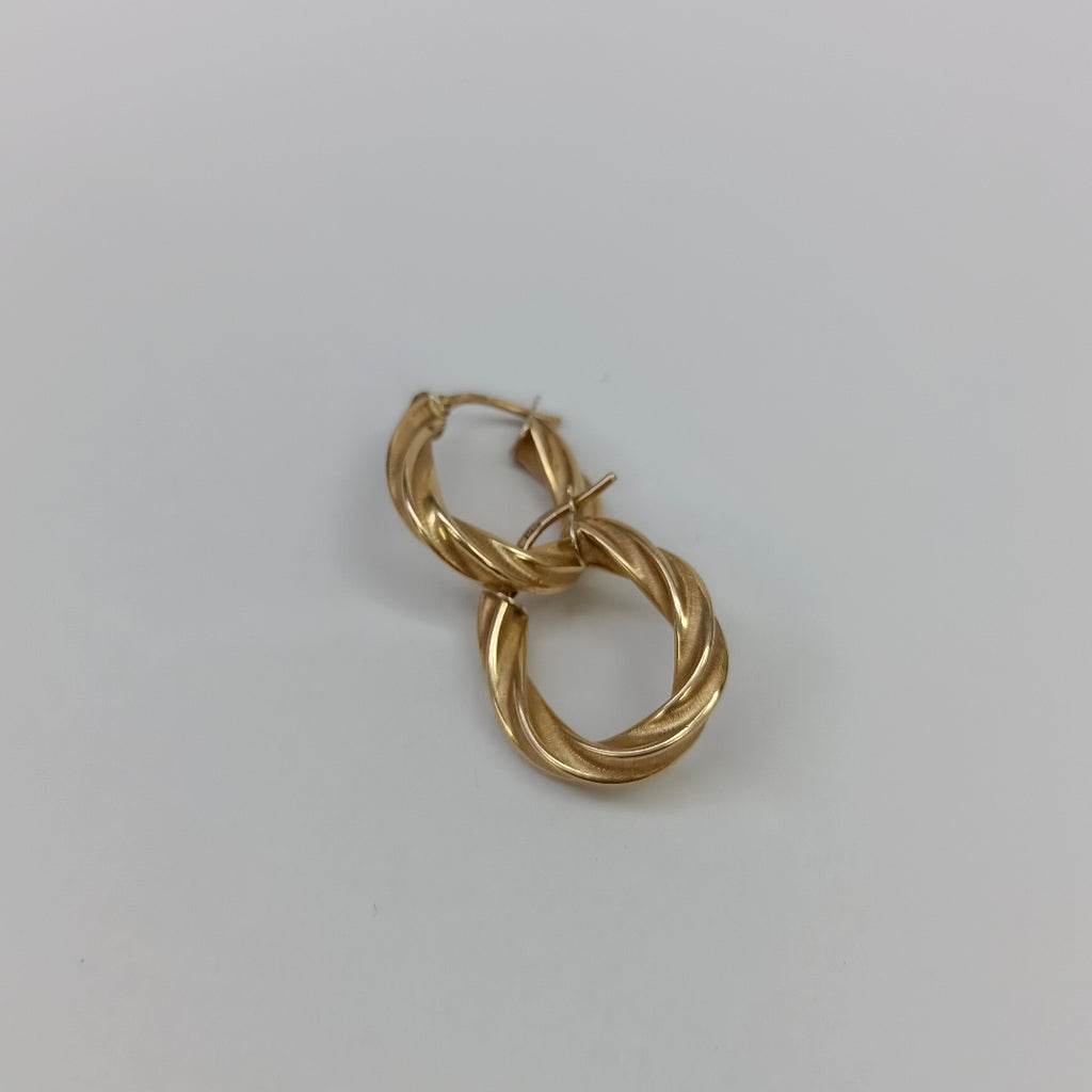 ARRACADAS PAR ORO 14 K 2,40 GRMS (SEMINUEVO)
