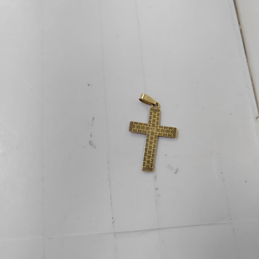 CRUZ, DIJE ORO 14 K 1.3 GRMS (SEMINUEVO)