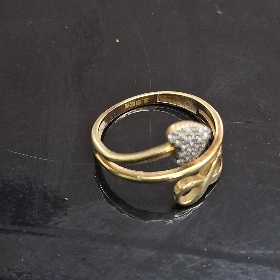 ANILLO ORO 10 K 1.9 GRMS (SEMINUEVO)